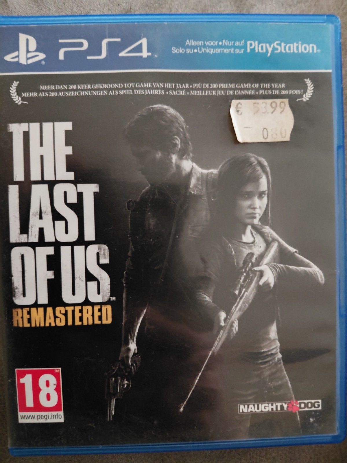 Jeu PS4 The Last of Us, Consoles de jeu & Jeux vidéo, Online, À partir de 18 ans, Aventure et Action, Comme neuf