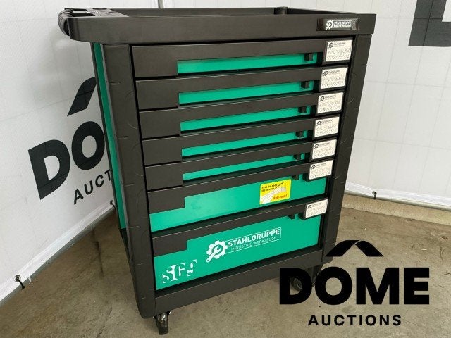 Chariot à outils professionnel équipé « Stahlgruppe SG9