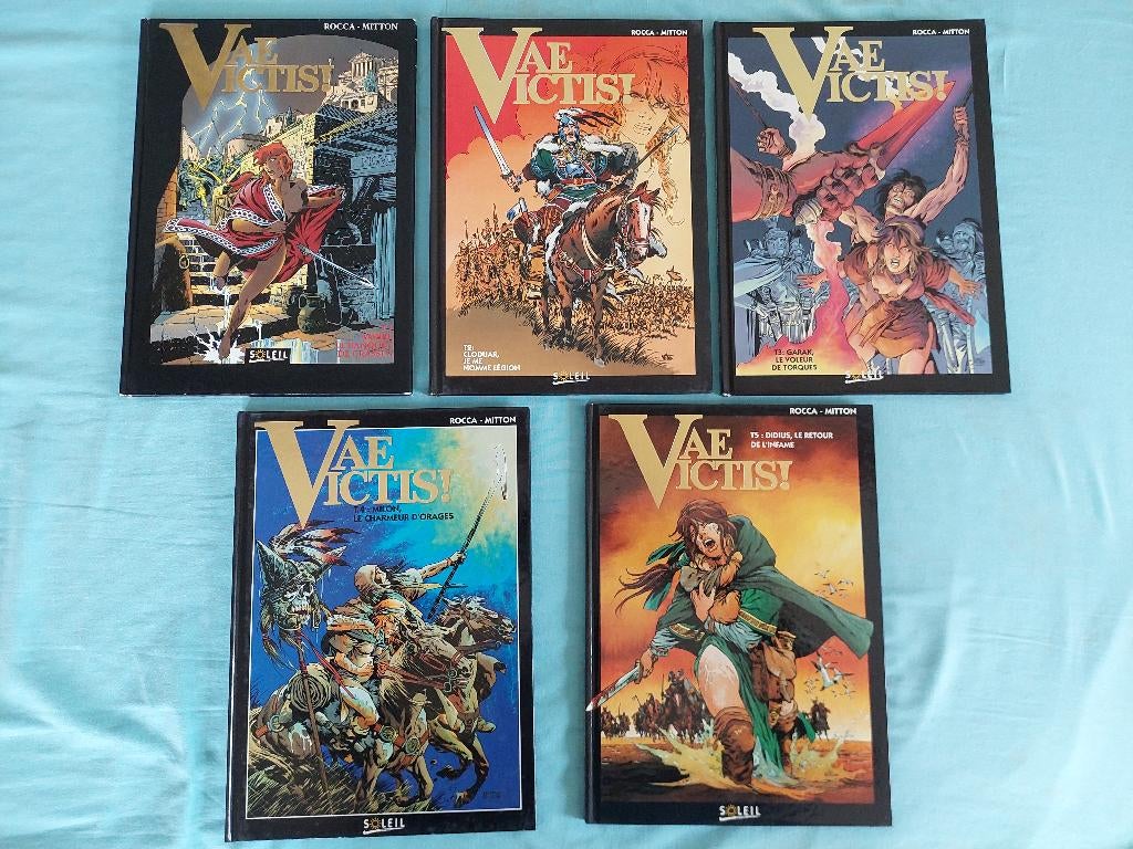 Vae Victis! T.1-10 - eo et rééd. - Etat moyen à TB, Boeken, Meerdere stripboeken, Ophalen of Verzenden, Gelezen