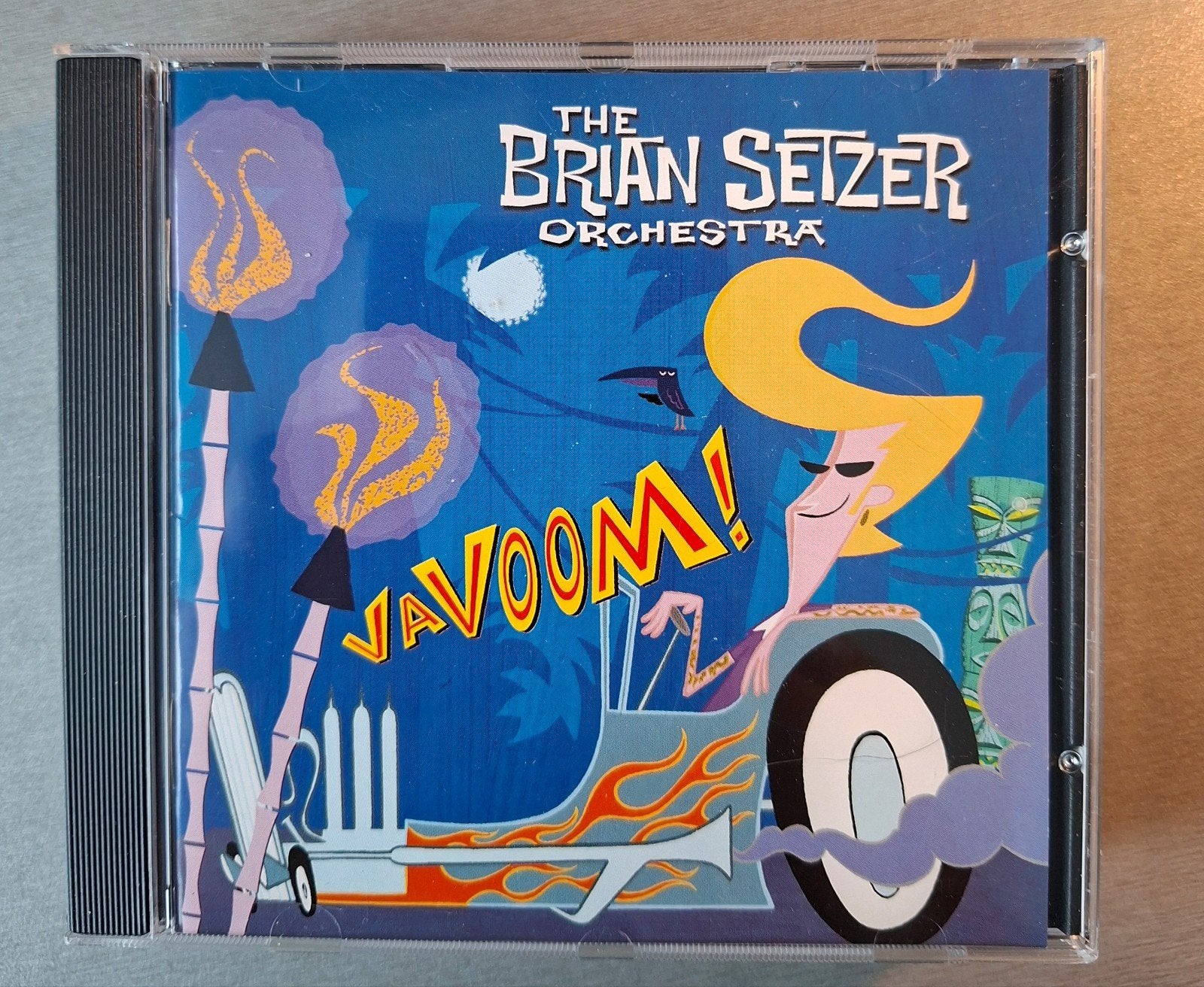 Cd. The Brian Setzer Orchestra.  Vavoom!, Cd's en Dvd's, Cd's | Pop, Ophalen of Verzenden