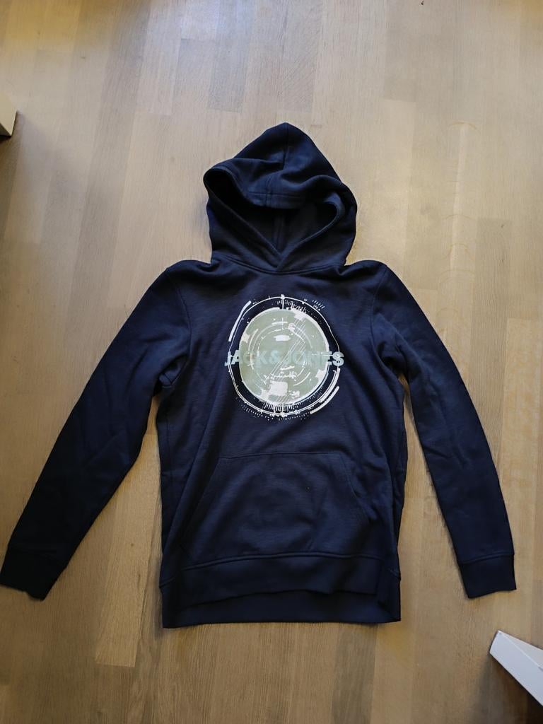 Hoodie Jack&Jones heren 176, Kleding | Heren, Truien en Vesten, Ophalen of Verzenden, Nieuw, Blauw, Jack&Jones