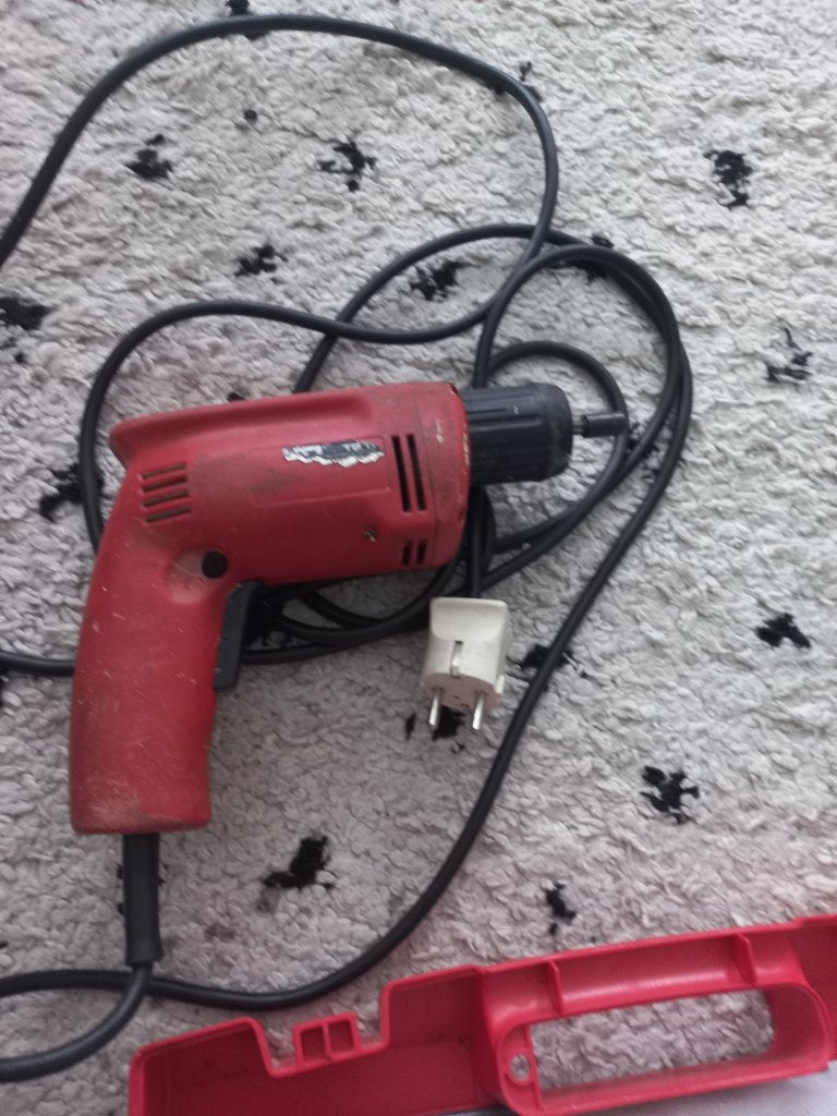 Hilti TS 11 gipsplaatschroefmachine met koffer werkt goed, Doe-het-zelf en Bouw, Ophalen, Gebruikt, 400 tot 600 watt, Boor- en Schroefmachine