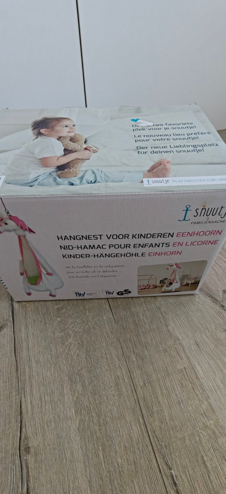 Eenhoorn hangstoel voor kinderen, ongeopend, Ophalen