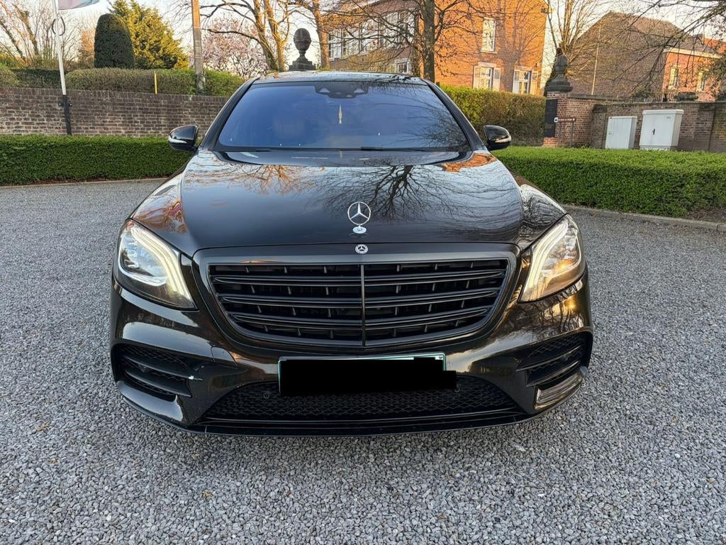 Mercedes S400d Lang – 4MATIC – AMG Line – PANO, Auto's, Mercedes-Benz, Automaat, Euro 6, 2925 cc, Zwart