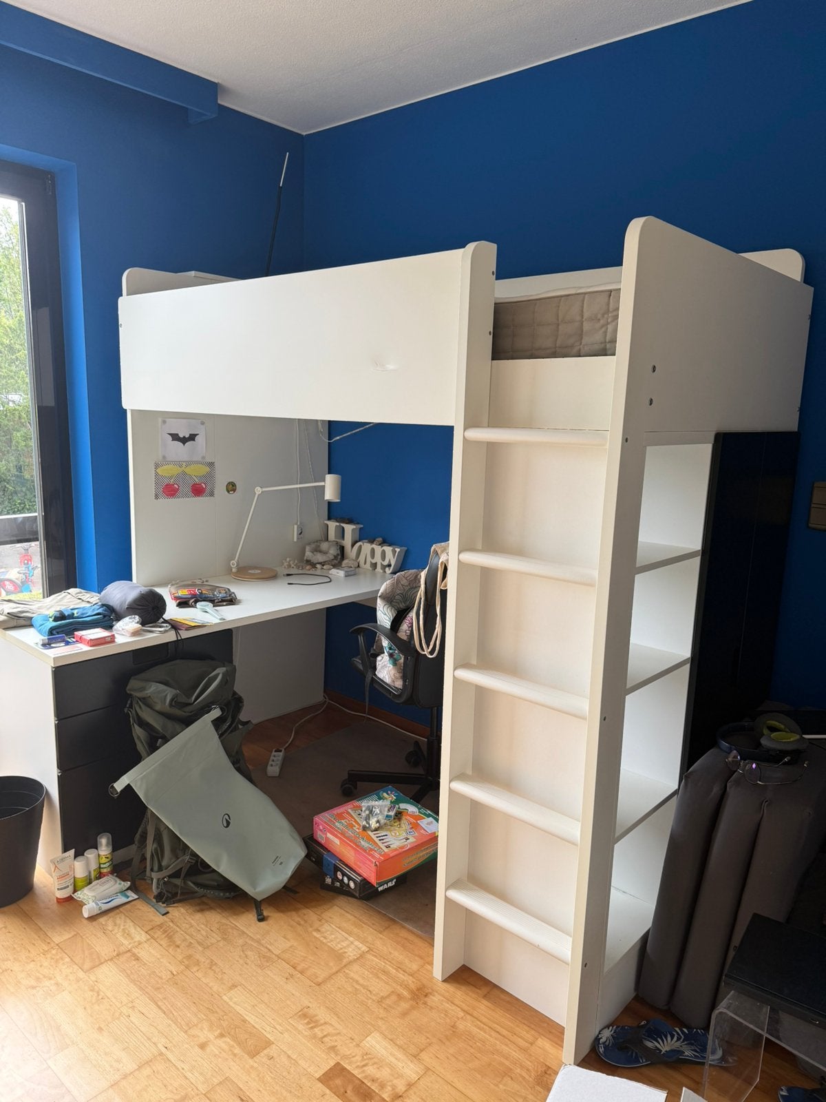 Chambre enfant complète à donner, Enlèvement, Utilisé, Lit mi-hauteur mezzanine