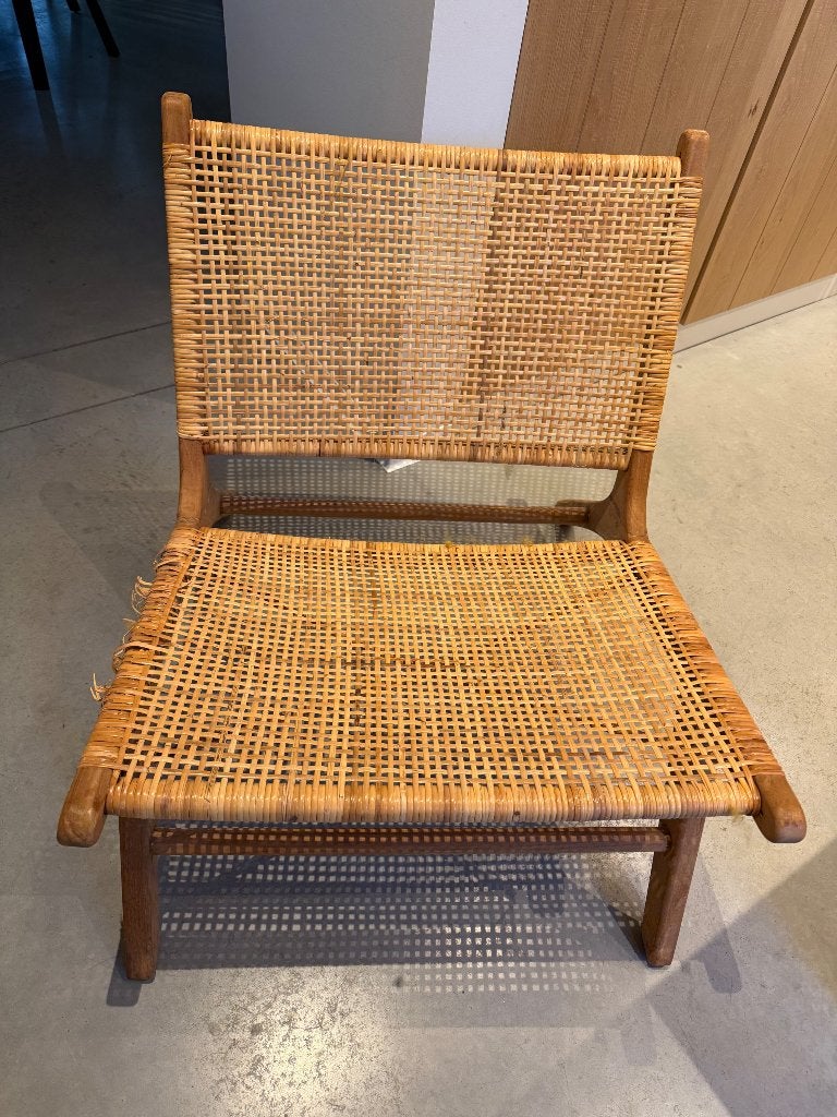 Rotan stoel, Enlèvement, Utilisé, Une, Bois