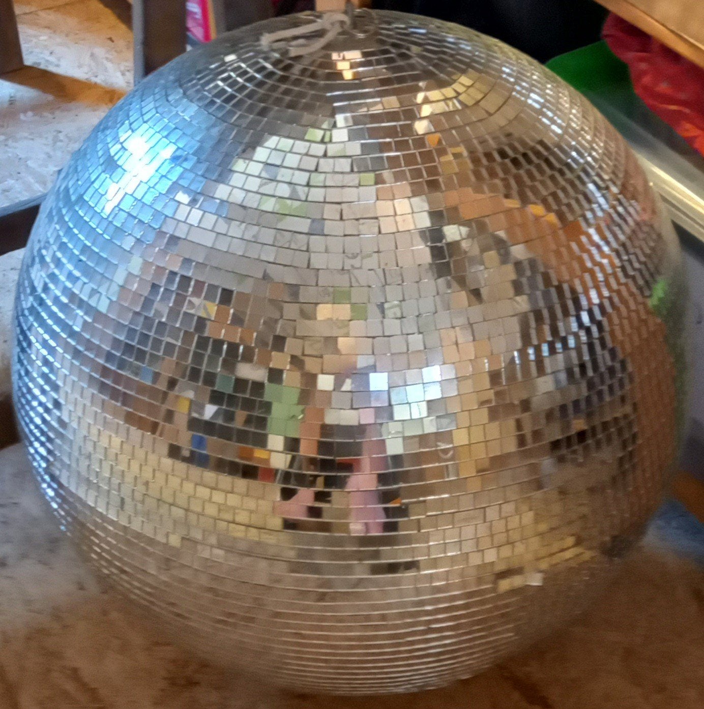 boule à facettes 50cm, Muziek en Instrumenten, Licht en Laser, Ophalen, Discobol