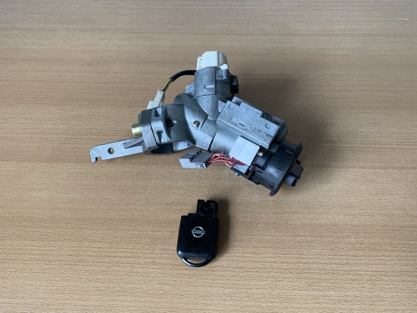 nissan micra K12 contactslot keyless entry 2002 tot 2010, Auto-onderdelen, Carrosserie, Nissan, Gebruikt, Ophalen of Verzenden