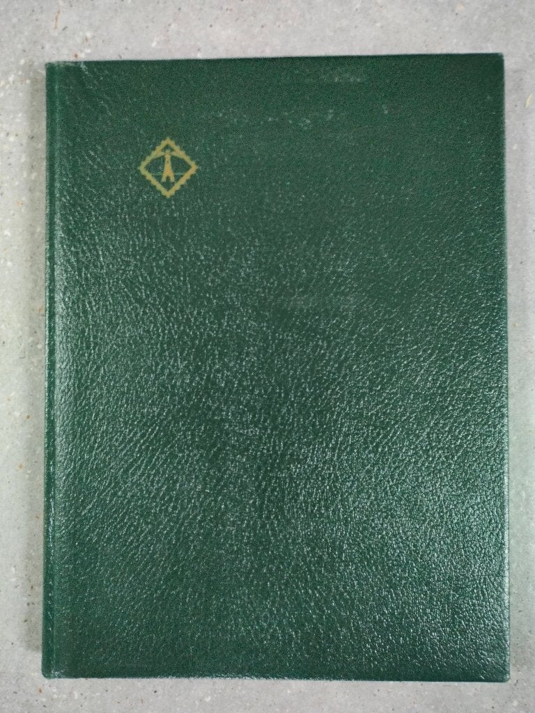 groen postzegelalbum Leuchtturm met 16 zwarte pagina's, Postzegels en Munten, Postzegels | Toebehoren, Ophalen of Verzenden, Verzamelalbum