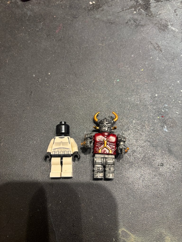 LEGO Star Wars figuur + Mega Bloks ridder, Gebruikt, Star Wars, Lego, Ophalen of Verzenden