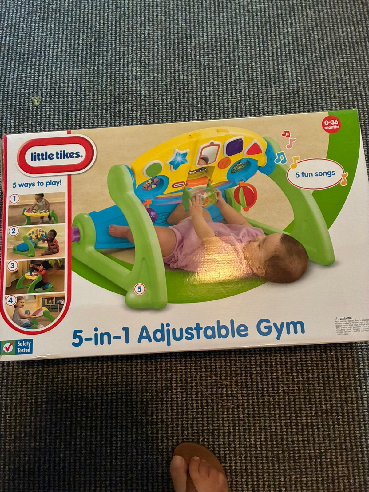Little tikes 5 in 1adjustable gym, Ophalen, Zo goed als nieuw