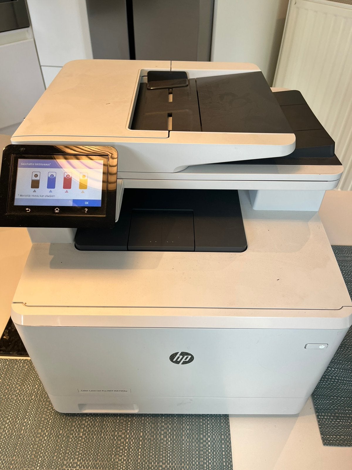 HP printer color laserJet, Computers en Software, Printers, Gebruikt, Printer, Laserprinter, Faxen, Kleur printen, Kopieren, Scannen
