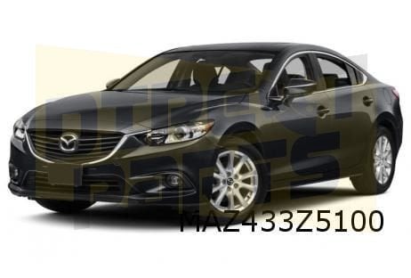 Mazda 6 (1/15-) voorbumper (te spuiten) Origineel! GMV850031, Neuf, -, Mazda, -