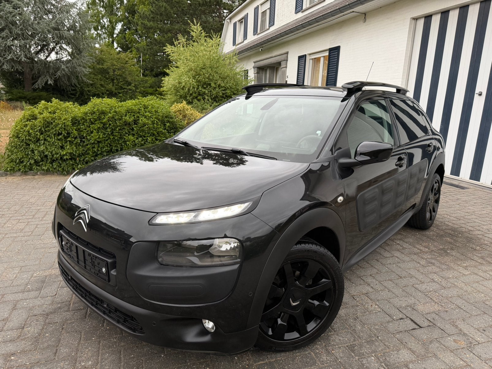 Citroën C4 CACTUS -Homologuée-Entretien majeur-Parfait état!, Cuir et Alcantara, Achat, Entreprise, Noir