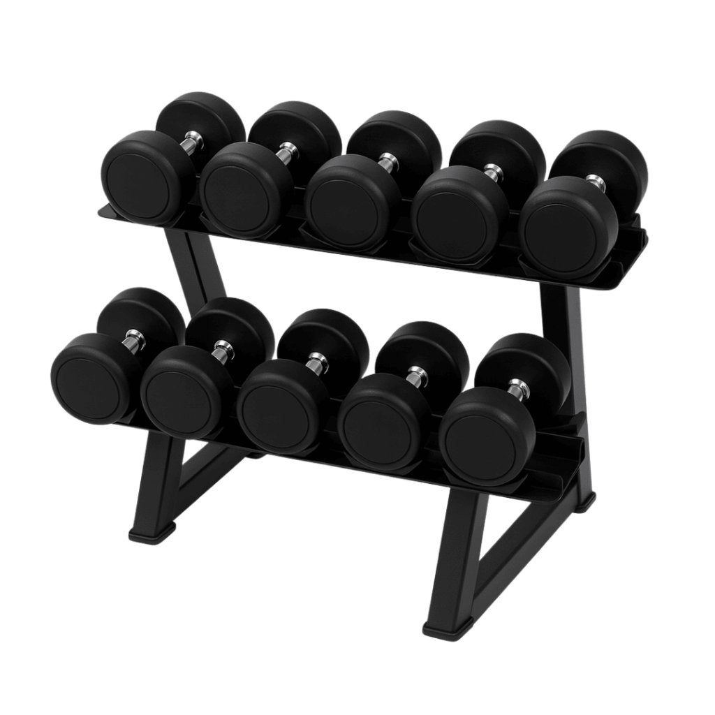 PU Dumbbell Set 2-10KG met Rack Halterset Fitness, Sport en Fitness, Ophalen, Nieuw, Overige typen