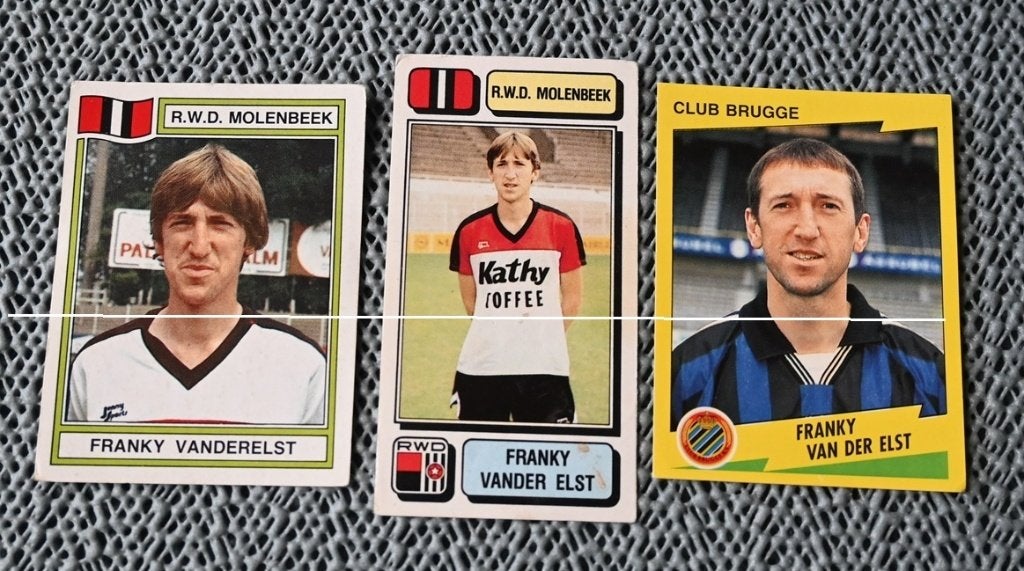 Panini / Football 83 , 84 , 98 / Vanderelst / RWDM Brugge FC, Verzenden, Zo goed als nieuw, Poster, Plaatje of Sticker