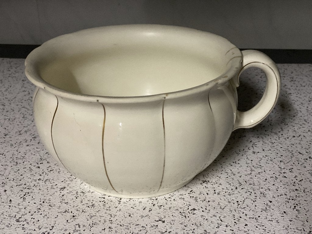Porseleinen nachtpot/po Villeroy & Boch Wallerfangen, Antiek en Kunst, Ophalen of Verzenden