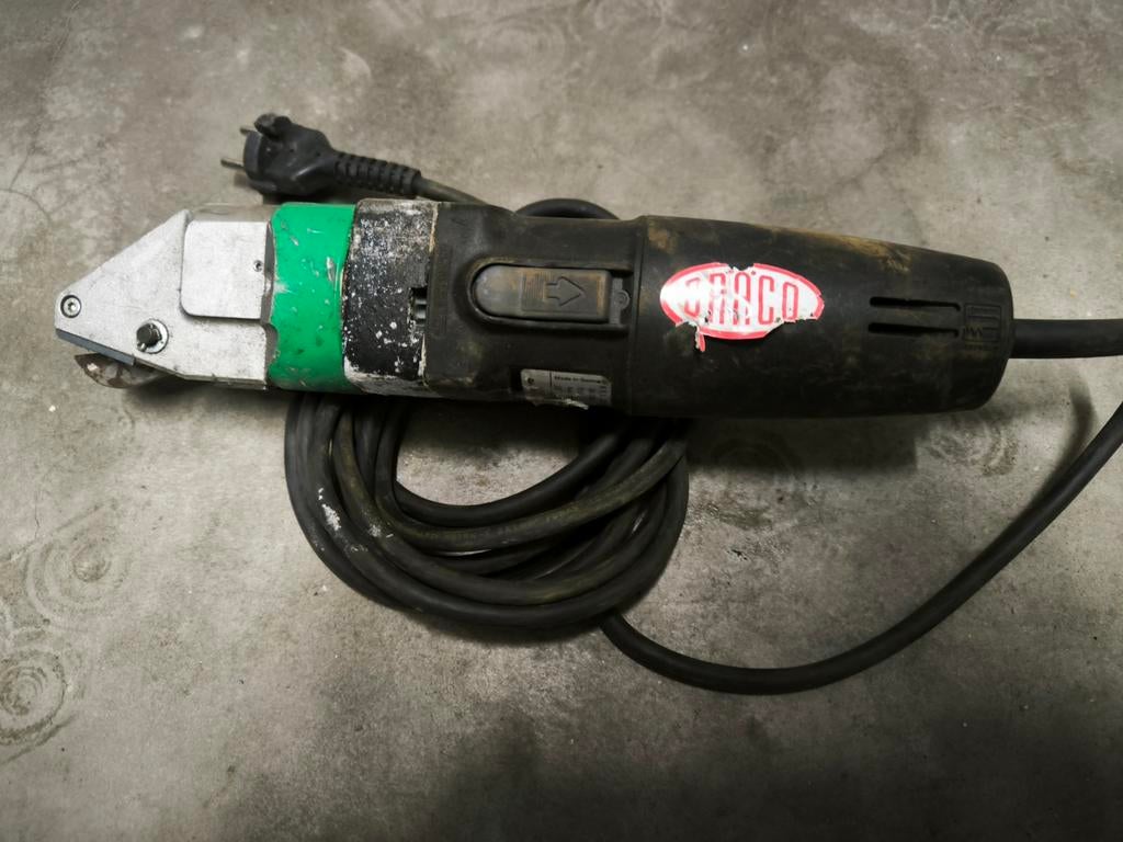 Draco 500W knabbelschaar – plaatknipper metaal, Doe-het-zelf en Bouw, Ophalen of Verzenden
