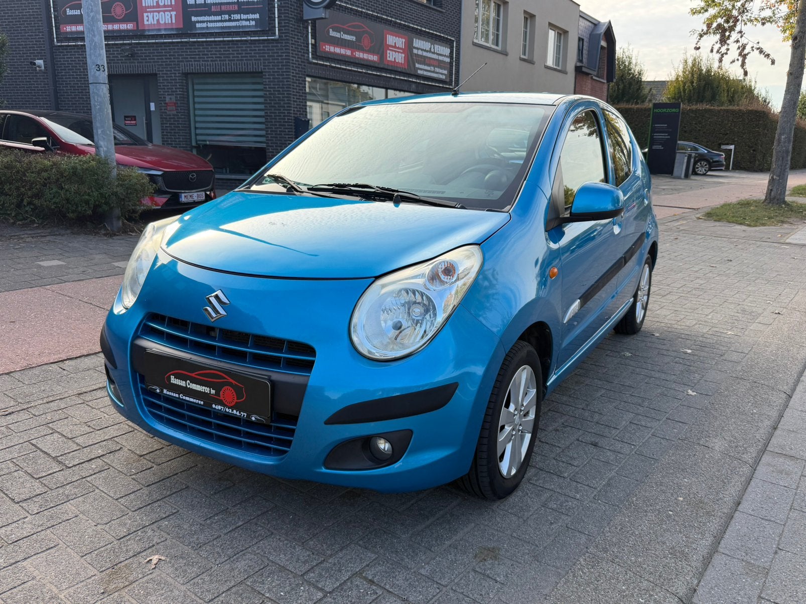 Suzuki Alto 1.0i Automaat 184.000Km 2010 Airco Gekeurd vvk, Auto's, Stof, Blauw, 996 cc, https://public.car-pass.be/vhr/88e03cbb-66c1-4228-80a0-8bb14332724a