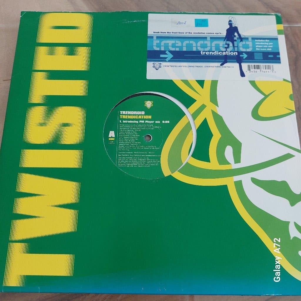 trendroid trendication 12 inch maxi, CD & DVD, Vinyles | Dance & House, 12 pouces, House, Enlèvement ou Envoi, Comme neuf