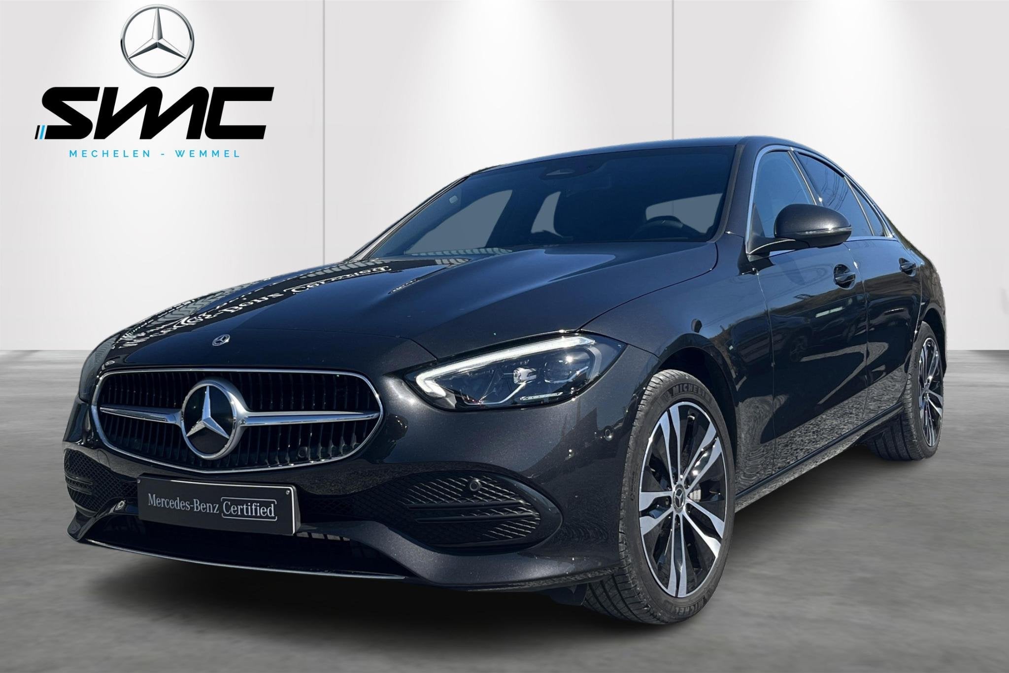 Mercedes-Benz C-klasse C 300 e Luxury Line, Auto's, Automaat, 4 deurs, Zwart, 4 cilinders