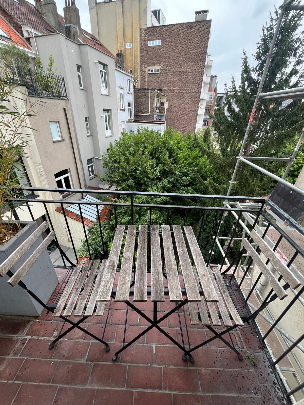 Terrace chairs and table(s), Enlèvement, Utilisé