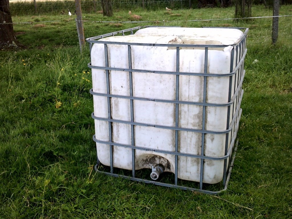 CUBI 1000l, Enlèvement, Utilisé