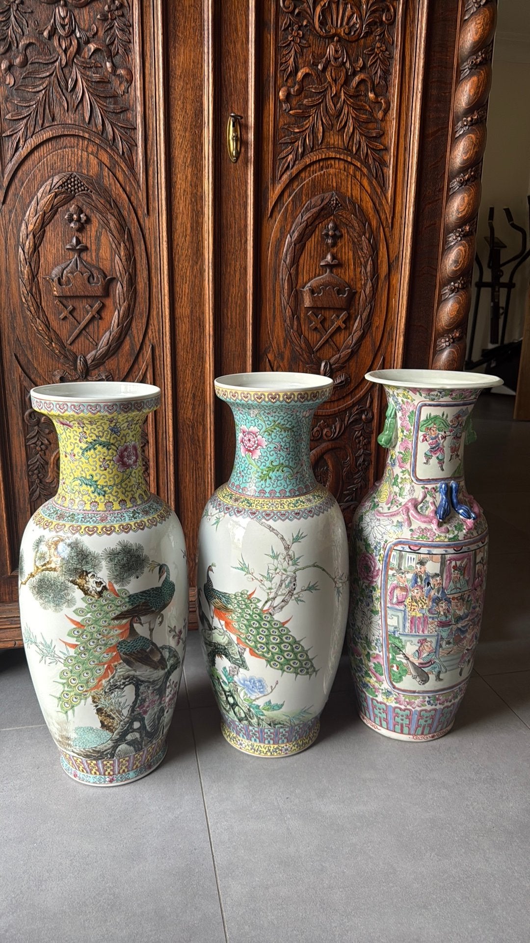 Lot 3 vazen, Antiek en Kunst, Ophalen