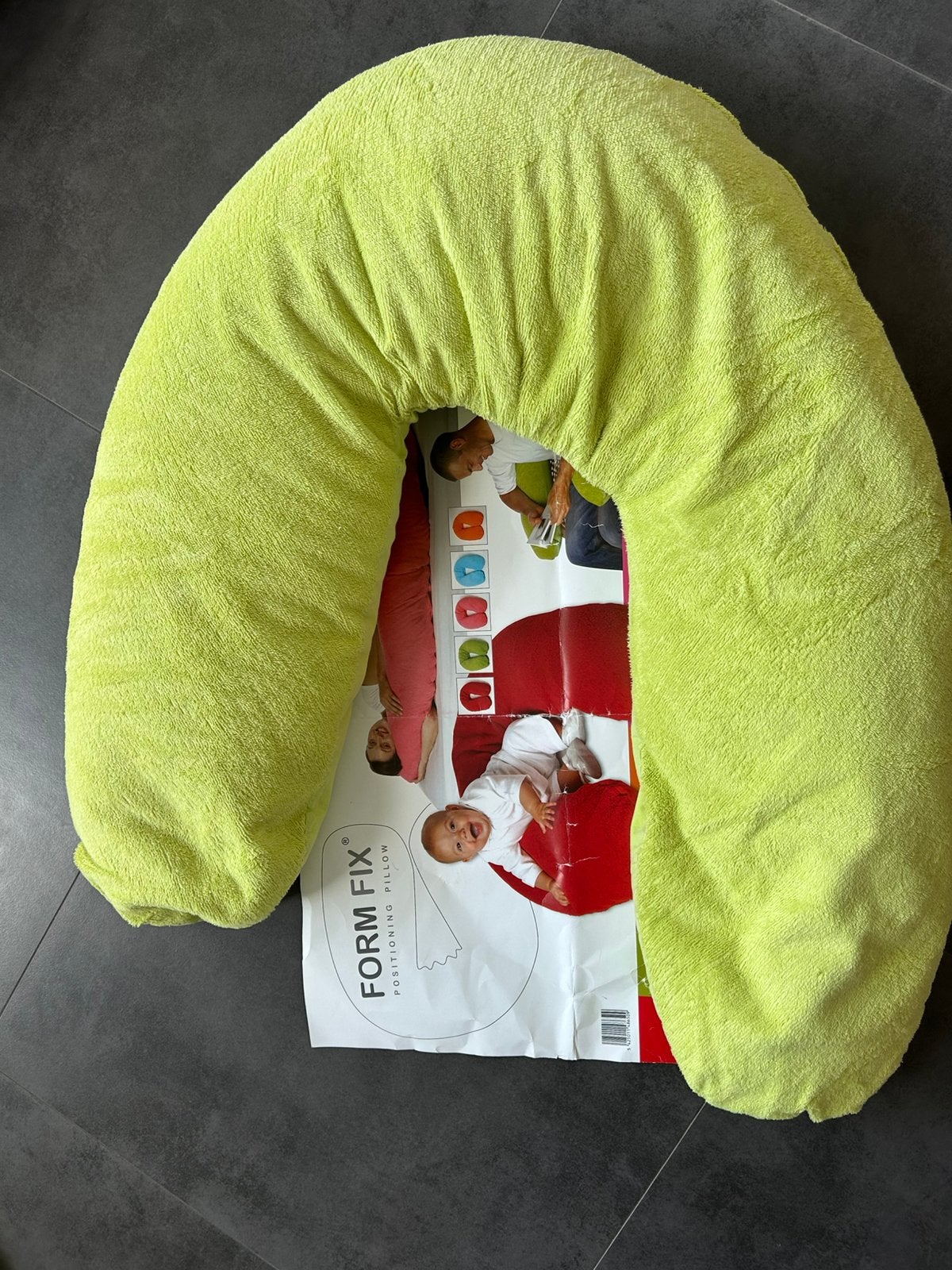 Coussin de positionnement Green Form Fix doux et confortable, Enlèvement, Utilisé