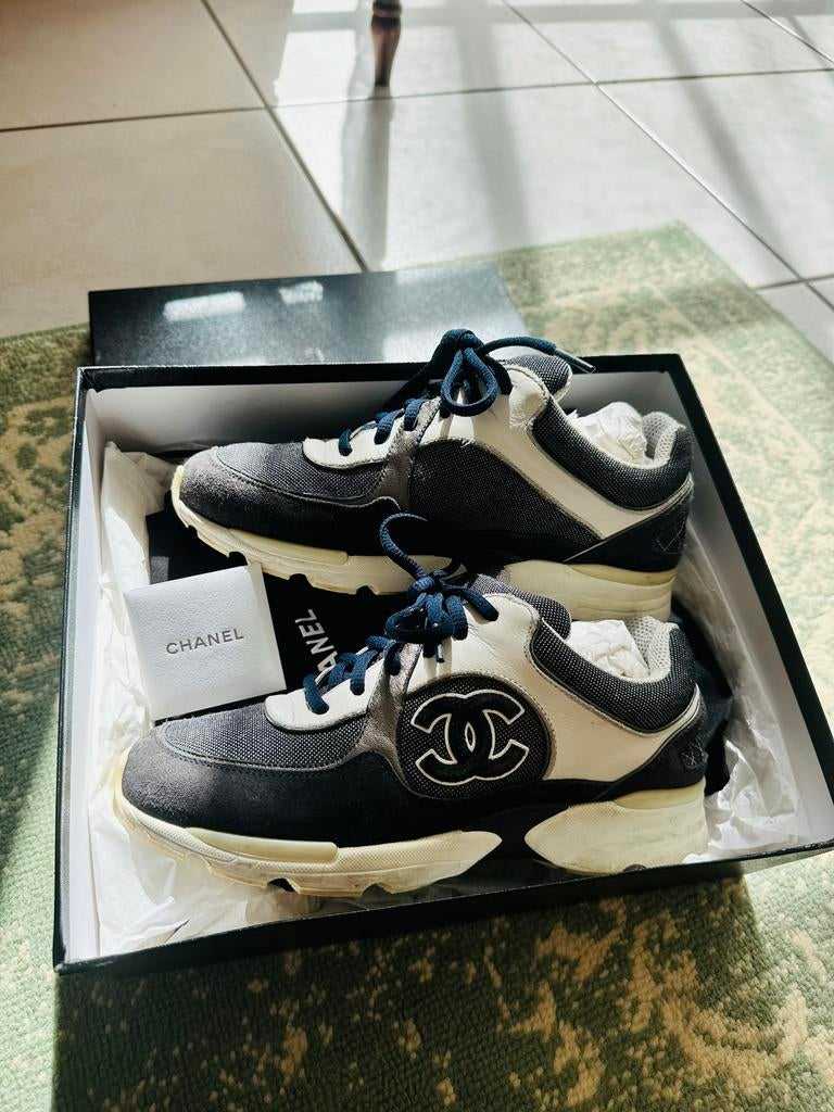 Chanel sneakers 37.5, Kleding | Heren, Schoenen, Ophalen, Zo goed als nieuw, Sneakers