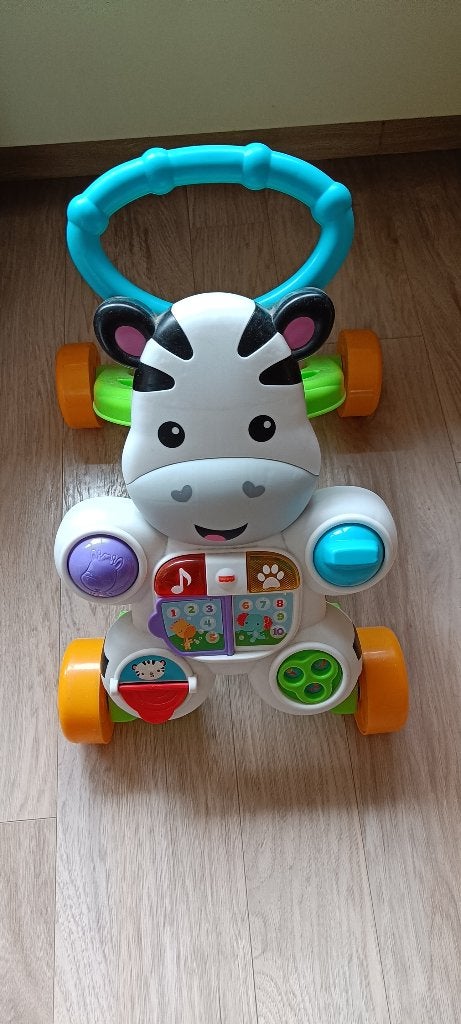 Loopwagentje mattel, Ophalen, Zo goed als nieuw, Koe, Met geluid