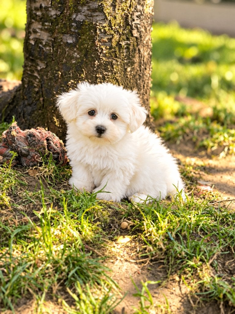 De magnifiques chiots maltais sont nés chez nous !, Maladie de Carré (chiens), Bichon maltais, Plusieurs, Belgique