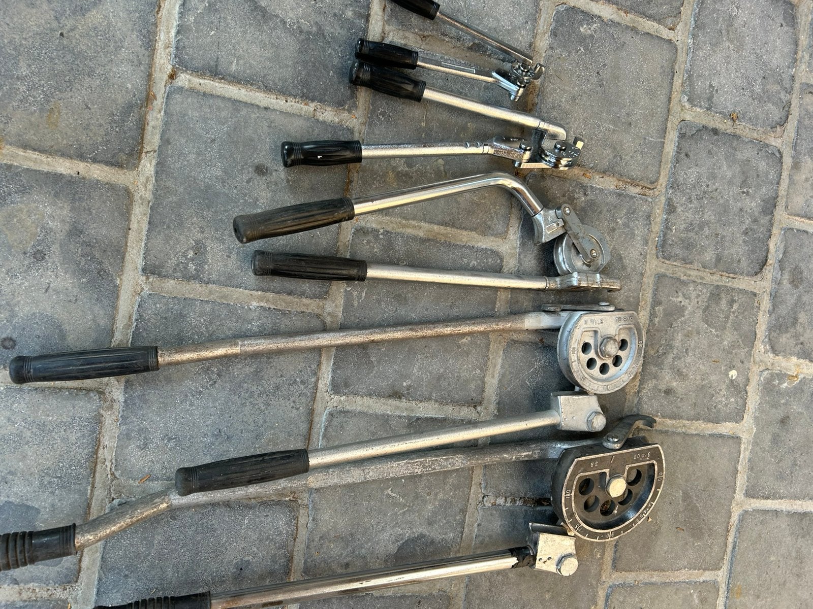 Plooitangen, buigtangen, Ophalen, Gebruikt, Tang