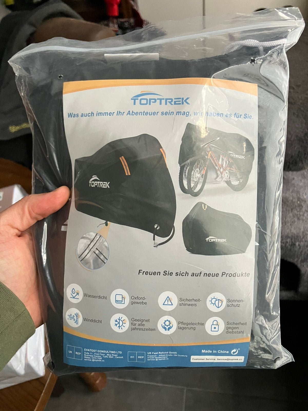 Fiets of scooterhoes, Ophalen of Verzenden, Zo goed als nieuw, Universeel