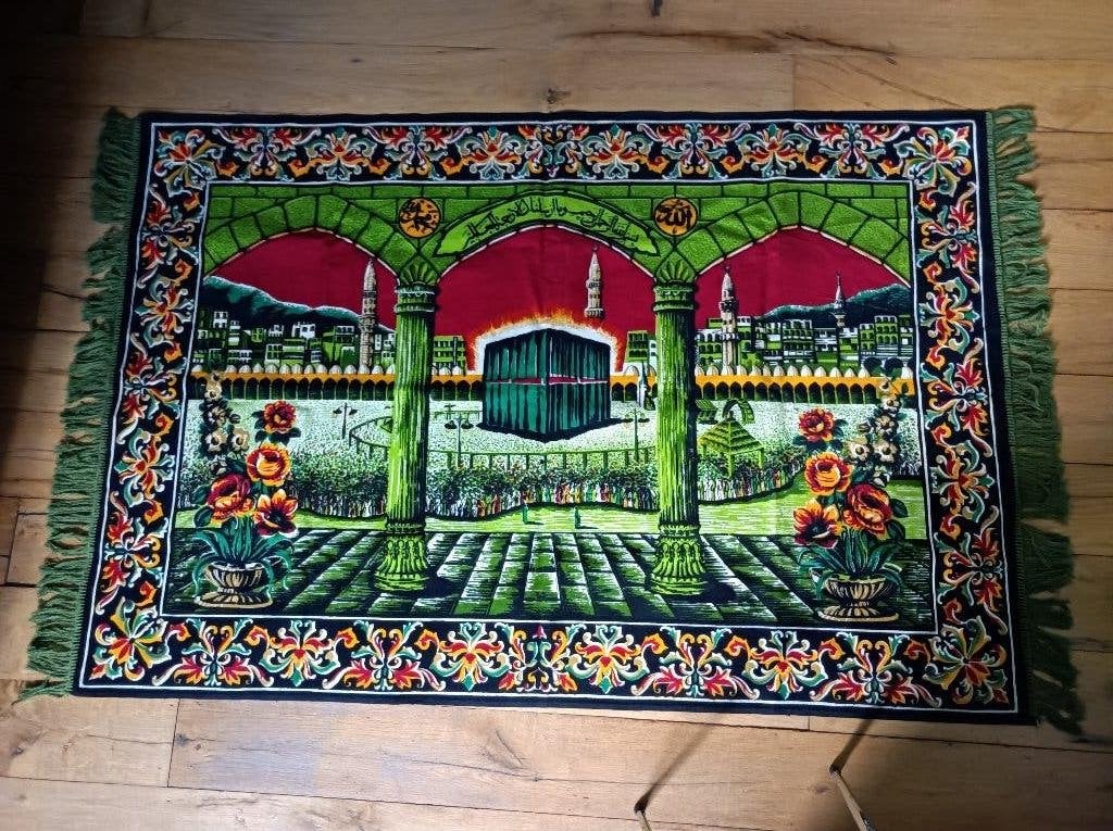 Loper/wandtextiel warm gekleurd tafereel Midden-Oosten, Ophalen of Verzenden, Nieuw