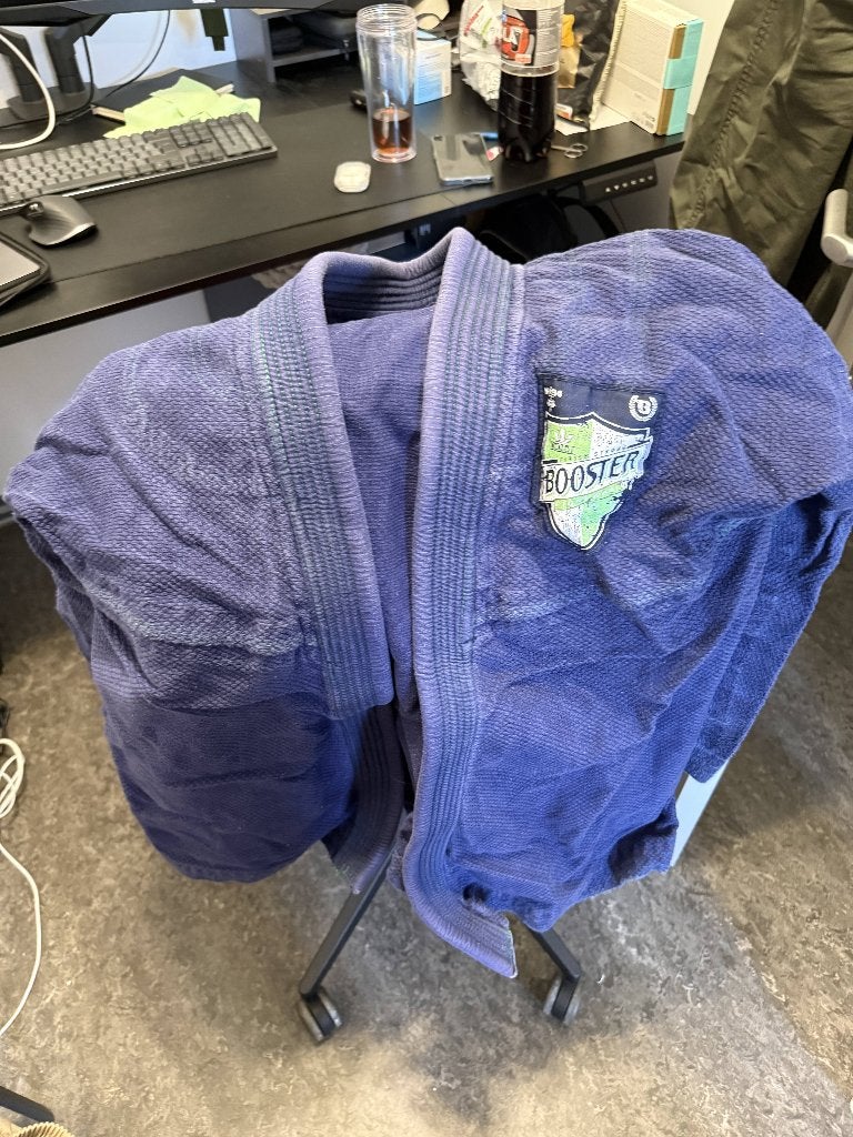 Booster BJJ Jiu Jitsu Gi Pro Shield Blue – Maat A2, Sport en Fitness, Vechtsporten en Zelfverdediging, Ophalen, Gebruikt, Overige