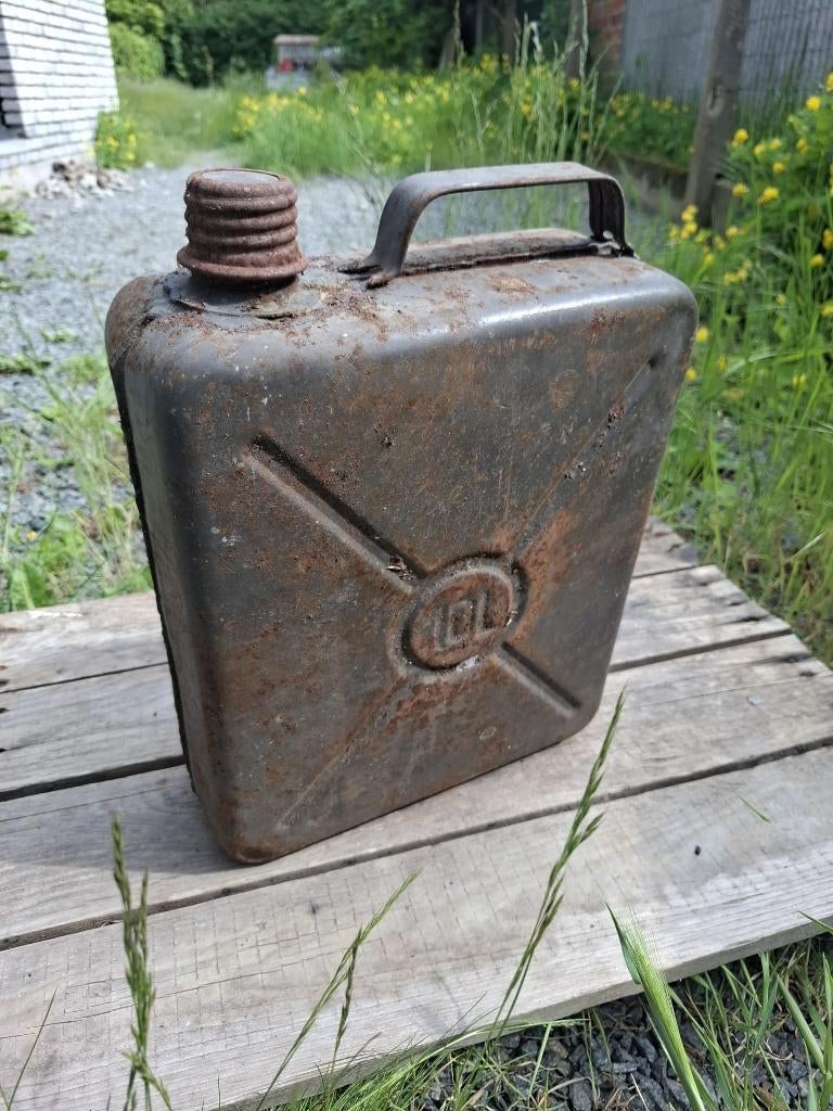 Vintage jerrycan, Ophalen of Verzenden, Gebruikt