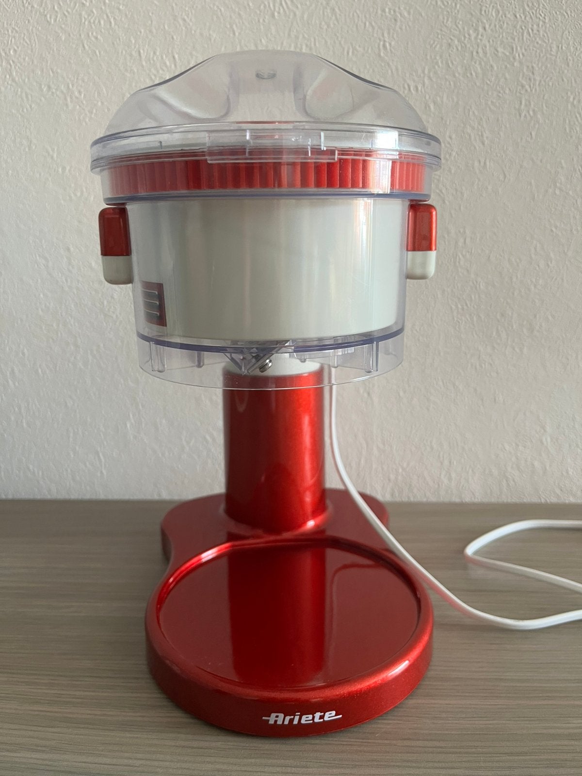 Ice crusher, Ophalen, Zo goed als nieuw