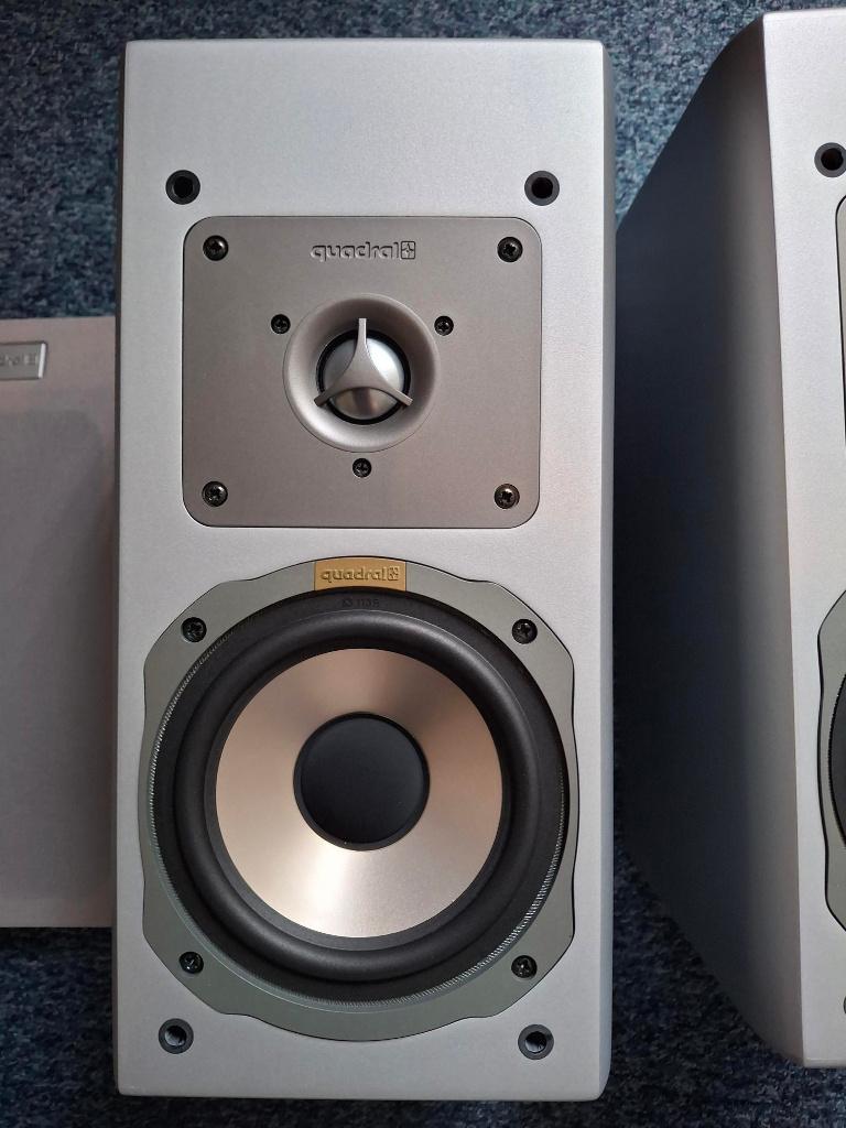 Speaker / luidsprekers Quadral Ascent 250, Audio, Tv en Foto, Luidsprekerboxen, Ophalen, Zo goed als nieuw, 120 watt of meer, Front, Rear of Stereo speakers