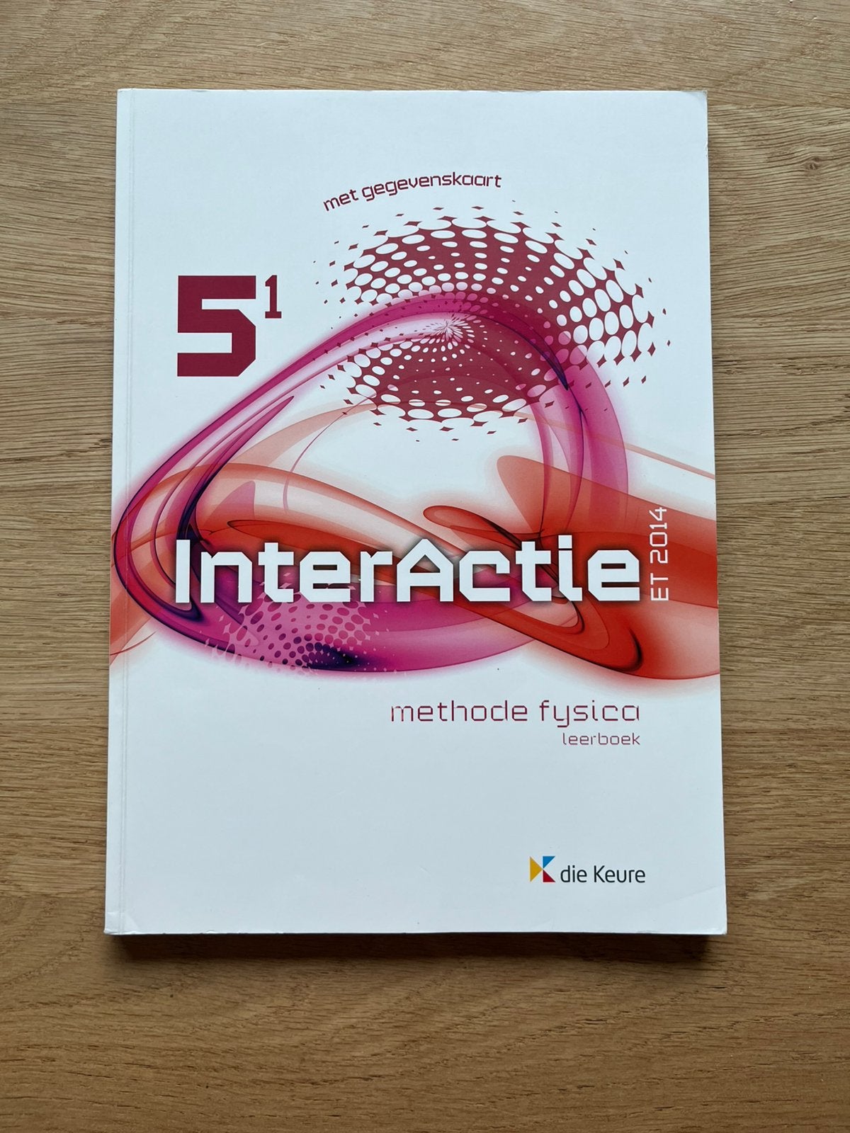 Nooit gebruikt : Leerboek Interactie fysica 5 - doorstroom, Boeken, Schoolboeken, Ophalen of Verzenden, Nieuw, ASO, Natuurkunde