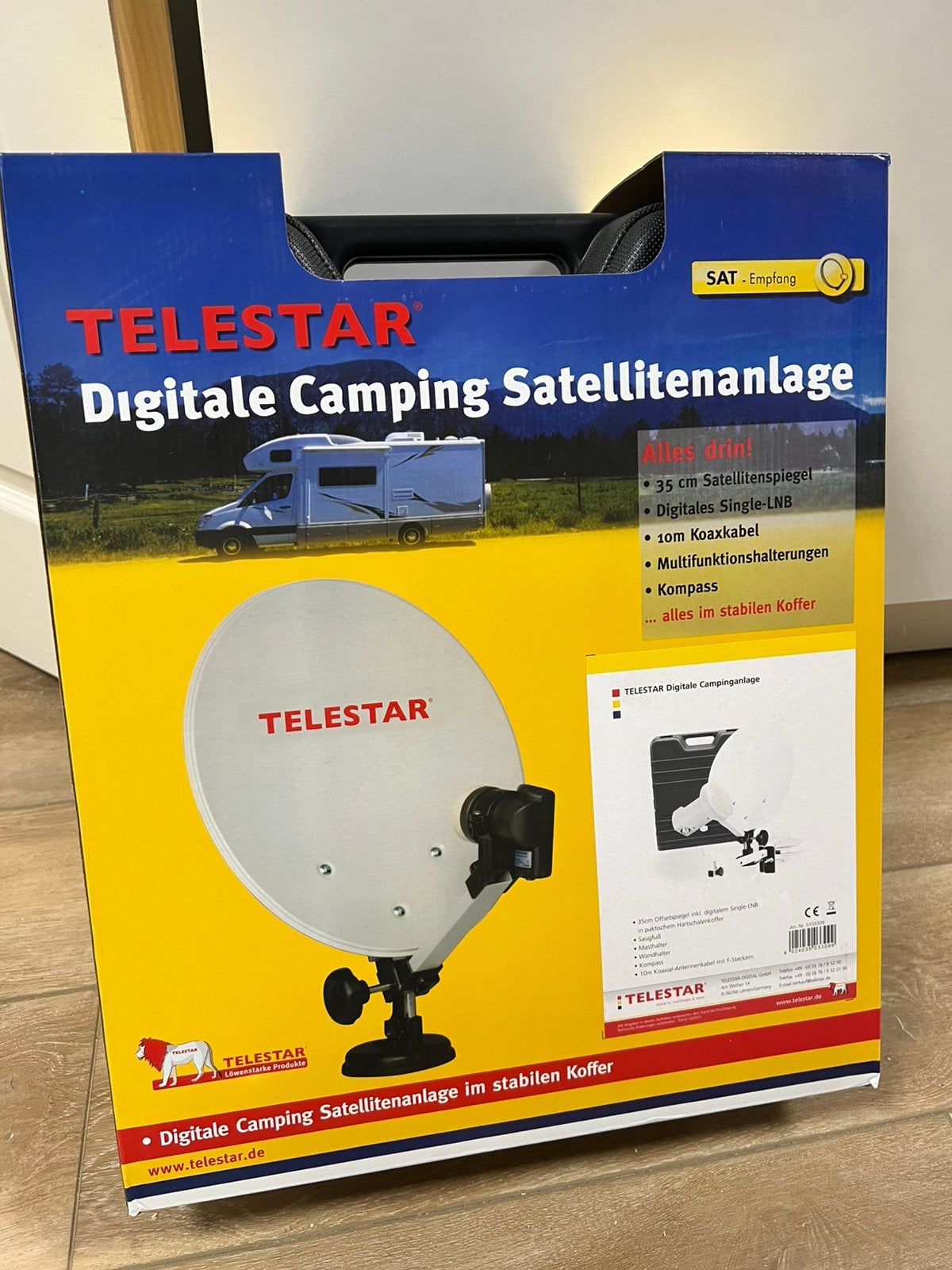 Compleet parrabole antennesysteem, Audio, Tv en Foto, Schotelantennes, Ophalen, Zo goed als nieuw