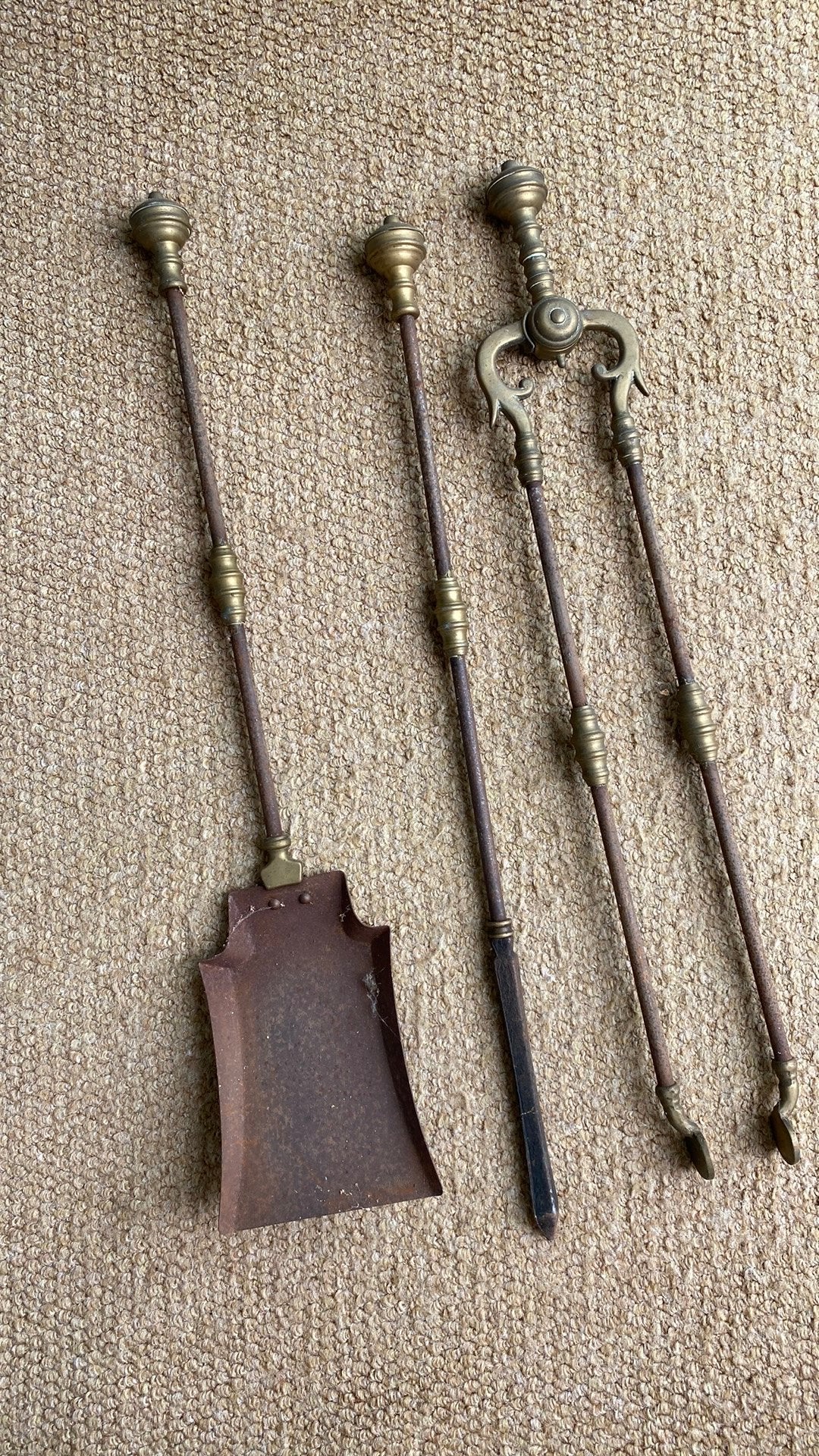 Openhaardset, Ophalen
