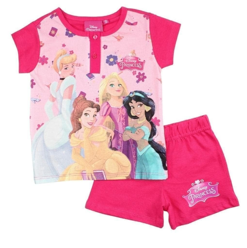 Disney Princess Shortama DR - Maat 98 - 128 - Katoen, Enfants & Bébés, Vêtements enfant | Taille 128, Neuf, Enlèvement ou Envoi