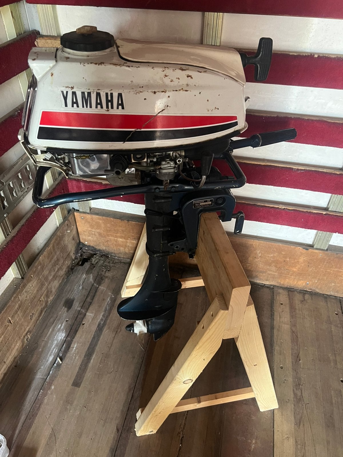 Buitenboordmotor Yamaha, Watersport en Boten, Ophalen, Zo goed als nieuw