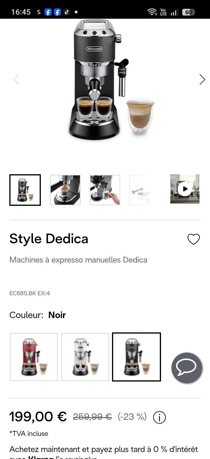 Machine à café, Electroménager, Enlèvement, Neuf