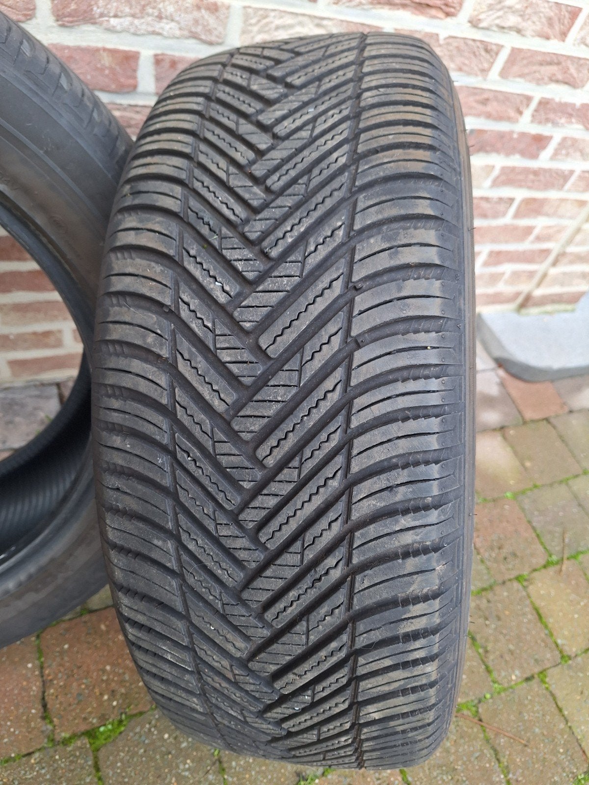 2 autobanden Hankook 4 seizoenen M + S, Ophalen, All Season, Band(en)
