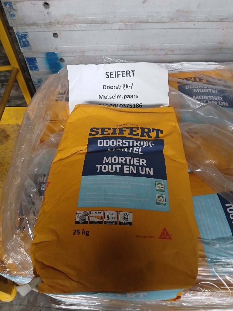 lijmmortel Seifert, Doe-het-zelf en Bouw, Ophalen, Nieuw, Bakstenen