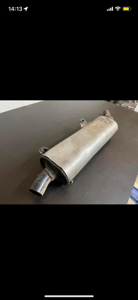 Honda cr 250 uitlaatdemper, Ophalen