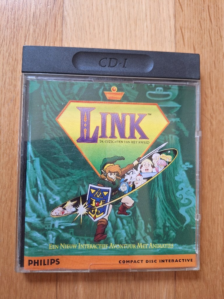 Link: de gezichten van het kwaad - Philips CD-i, Avontuur en Actie, 1 speler, Ophalen of Verzenden, Zo goed als nieuw