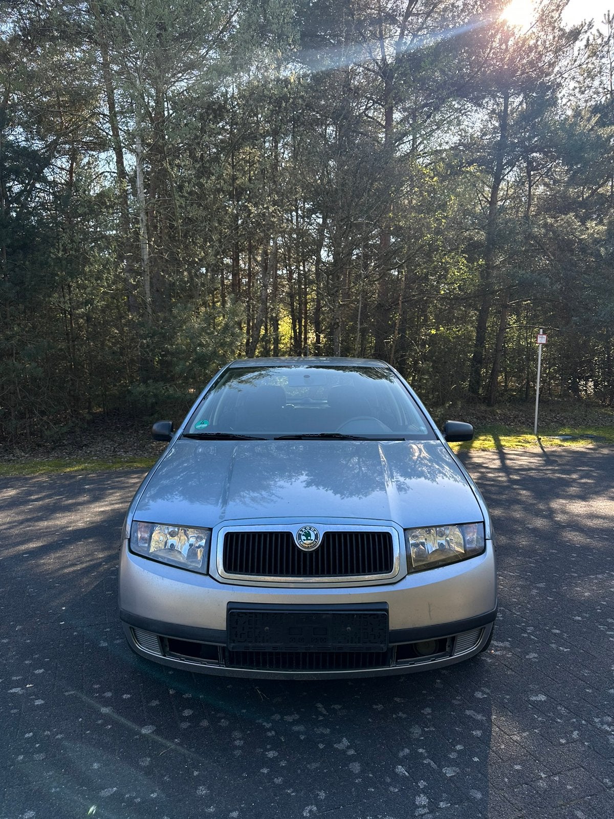 Skoda fabia 1.2L benzine, Auto's, Skoda, Voorwielaandrijving, Stof, Zwart, Bedrijf